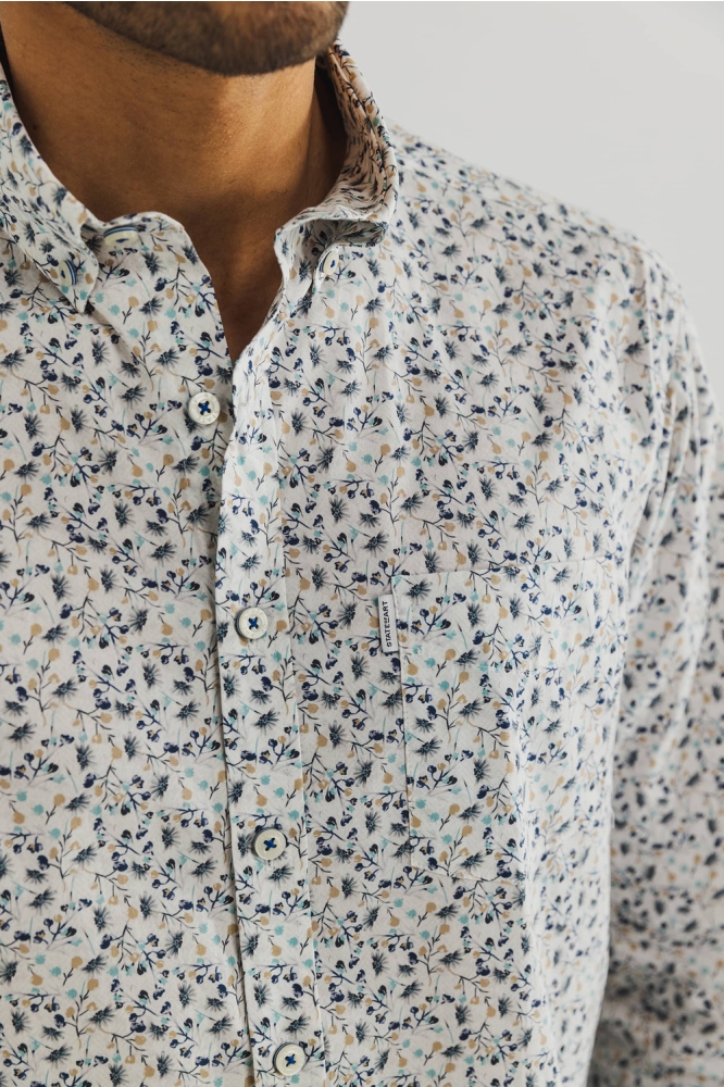 POPLIN OVERHEMD MET BOTANISCHE PRINT 21415182 1152